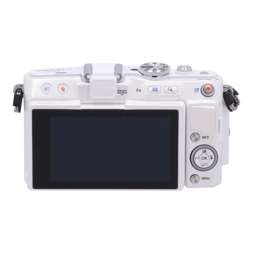 OLYMPUS オリンパス　/ミラーレス一眼　ダブルズームキット／PEN　Lite/E-PL6 EZ ﾀﾞﾌﾞﾙｽﾞｰﾑｷｯﾄ//V5WF68545/Bランク/05