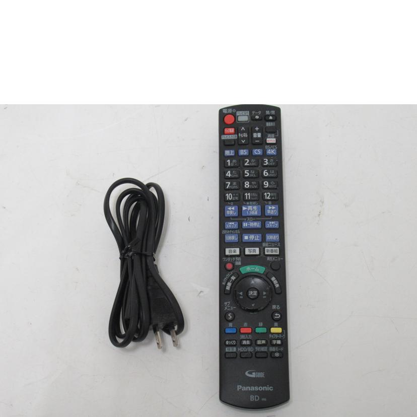 Panasonic/ブルーレイレコーダー／4Kディーガ/DMR-4W102//VN3BB001345/Bランク/63
