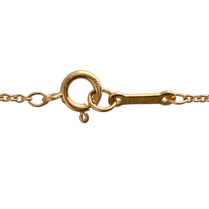 TIFFANY＆Co ティファニー/TIFFANY／750YGオープンハートネックレス/6.0//Aランク/75