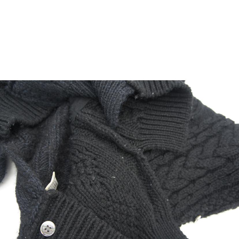 JUNYA　WATANABE　COMME　des　GARCONS ジュンヤワタナベ　コムデギャルソン/パッチワークケーブルニット/JN-N020//Bランク/24