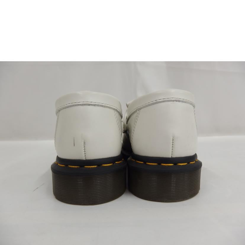 Dr．Martens ドクターマーチン/ADRIAN　レッドステッチ　タッセル　ローファー　／ホワイト/AW006//ABランク/82