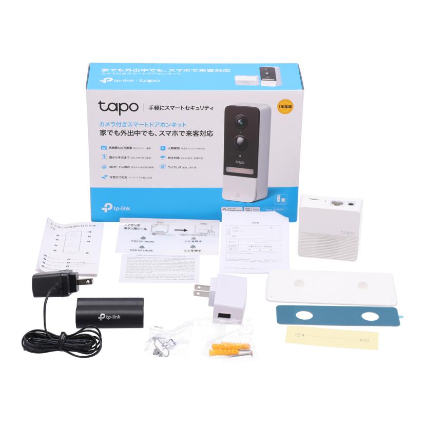 TP－Link TPリンク　/カメラ付きスマートドアホンキット/tapo D230S1//223B338X00148/Aランク/62