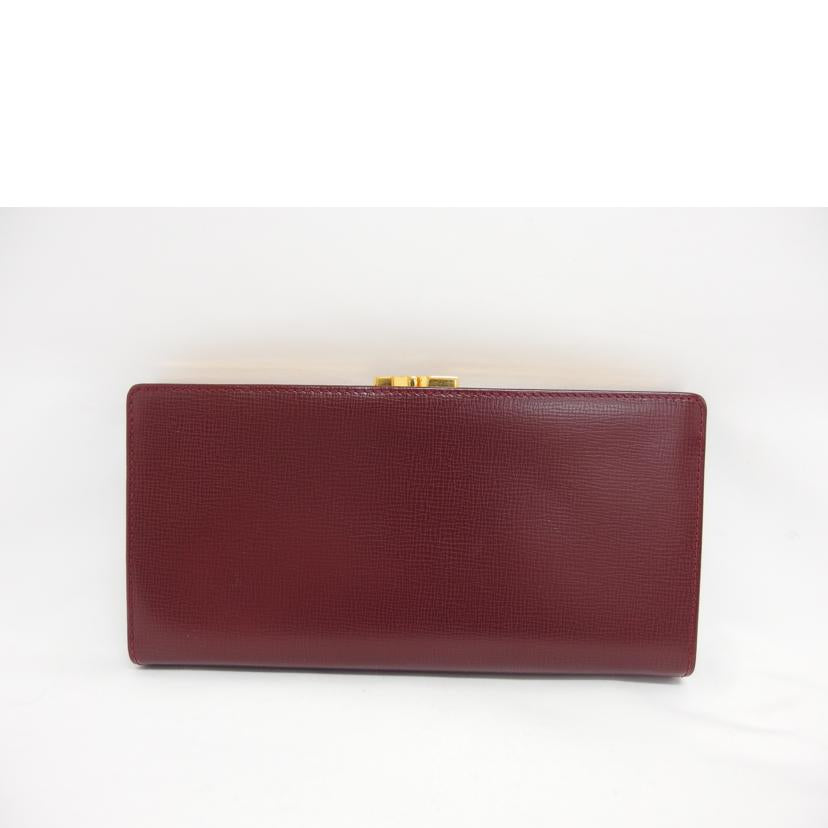 Cartier カルティエ/マストライン　がま口長財布／ボルドー/L3000164//ABランク/04