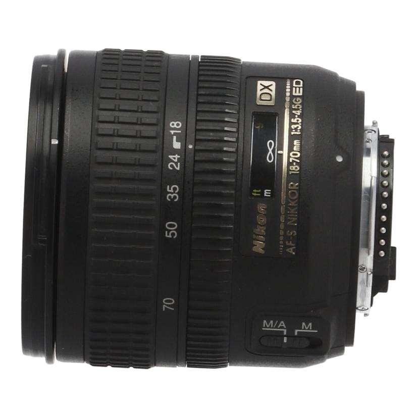Nikon ニコン/交換レンズ／18－70mm/AF-S DX 18-70mm f3.5-4.5G ED　//3704545/Bランク/93