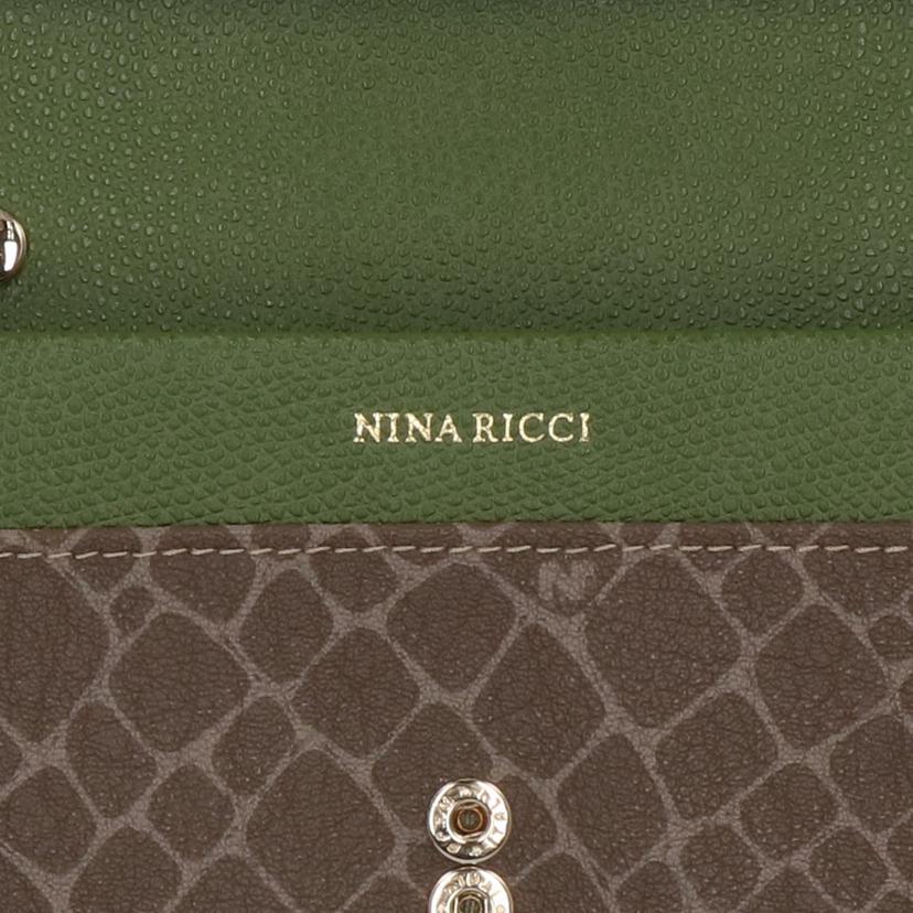 NINA RICCI ニナリッチ/NINA RICCI 二つ折り財布/85-8003//ABランク/81