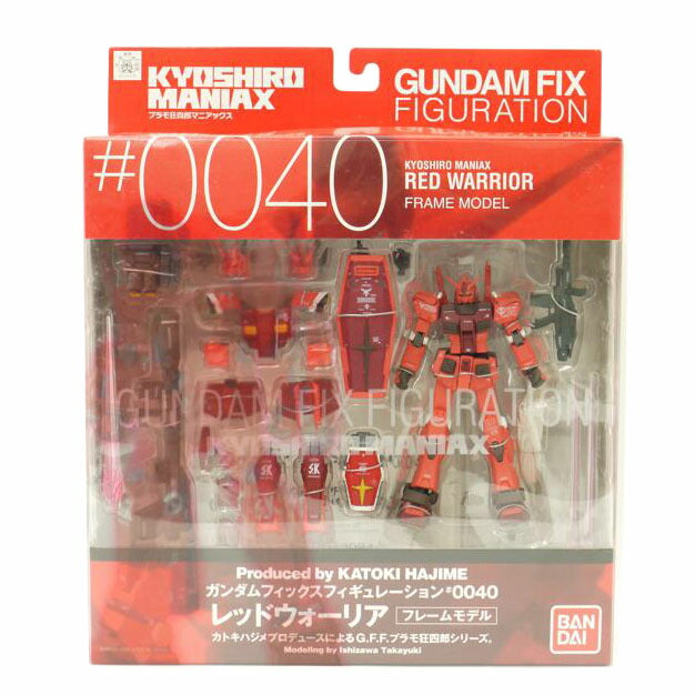 BANDAI バンダイ/レッドウォーリア［フレームモデル］　「G．F．F．×狂四郎マニアックス」フィギュア　GUNDAM　FIX　FIGURATION　＃0040/GFF#0040//Sランク/69