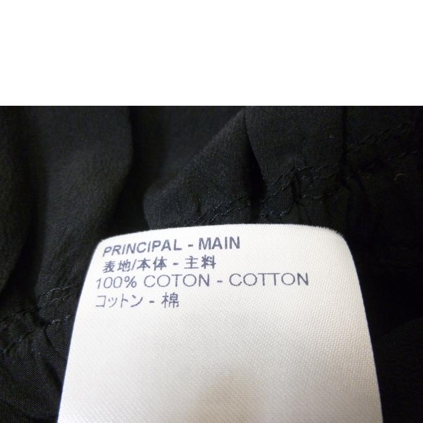 LV ルイヴィトン/シルクー＆コットン半袖ワンピース／ブラック／Mサイズ//Aランク/88