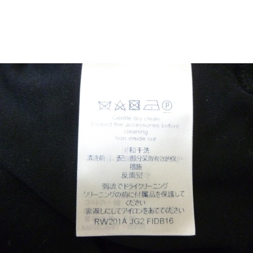 LV ルイヴィトン/シルクー＆コットン半袖ワンピース／ブラック／Mサイズ//Aランク/88