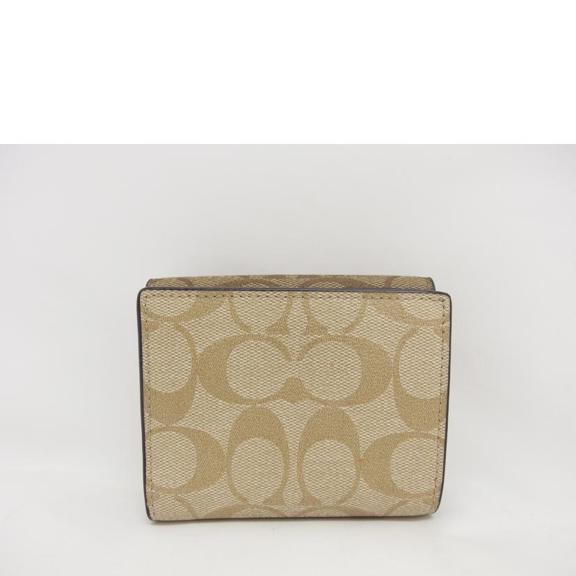 COACH コーチ/シグネチャーコンパクトウォレット/CH387//L22**/ABランク/04