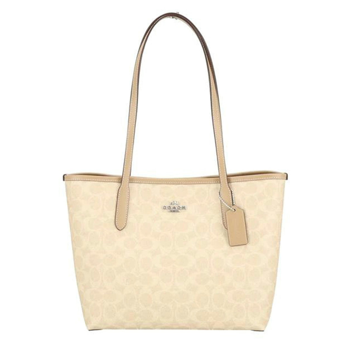 COACH コーチ/ミディアムシグネチャートートバッグ/CDX82//Aランク/81