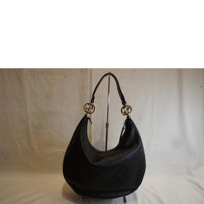 GUCCI グッチ/グッチシマレザー　ホーボー　ワンショルダー/232962//000***/Aランク/92