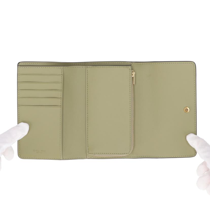 COACH コーチ/エッセンシャルミデイアムフラップウオレット/CP025//M23**/Aランク/94