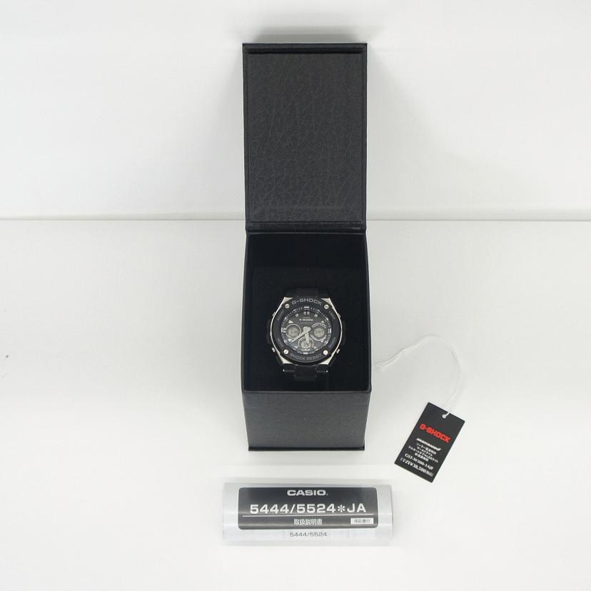 CASIO カシオ/G－SHOCK／G－STEEL／ソーラー電波/GST-W300-1AJF//Aランク/70