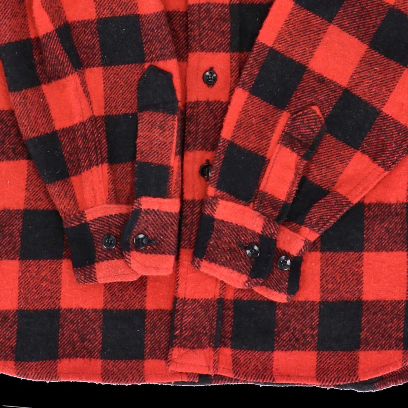 JCPenny JCペニー/70’s　／　ヴァッファローチェック／ウールシャツ//ABランク/82