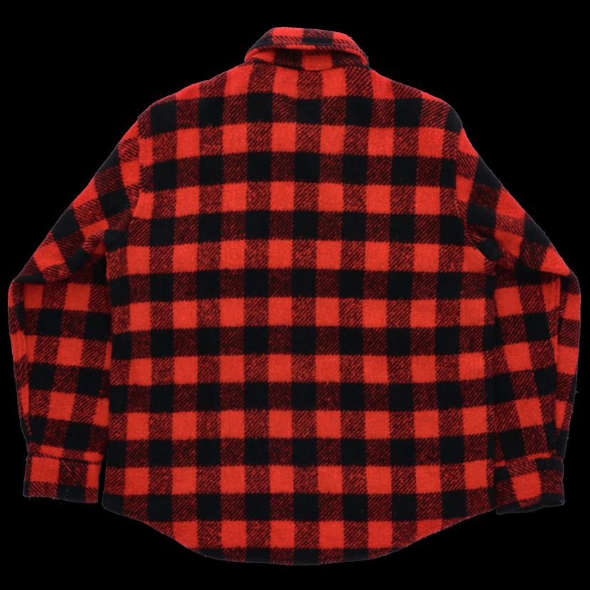 Melton メルトン/70’s　／ヴァッファローチェック／ウールシャツ//ABランク/82