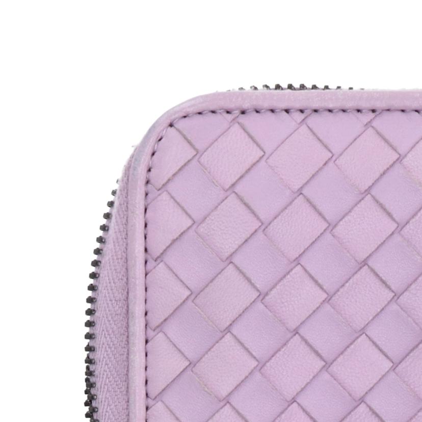 BOTTEGA　VENETA ボッテガヴェネタ/イントレチャートラウンドファスナー長財布//Bランク/94