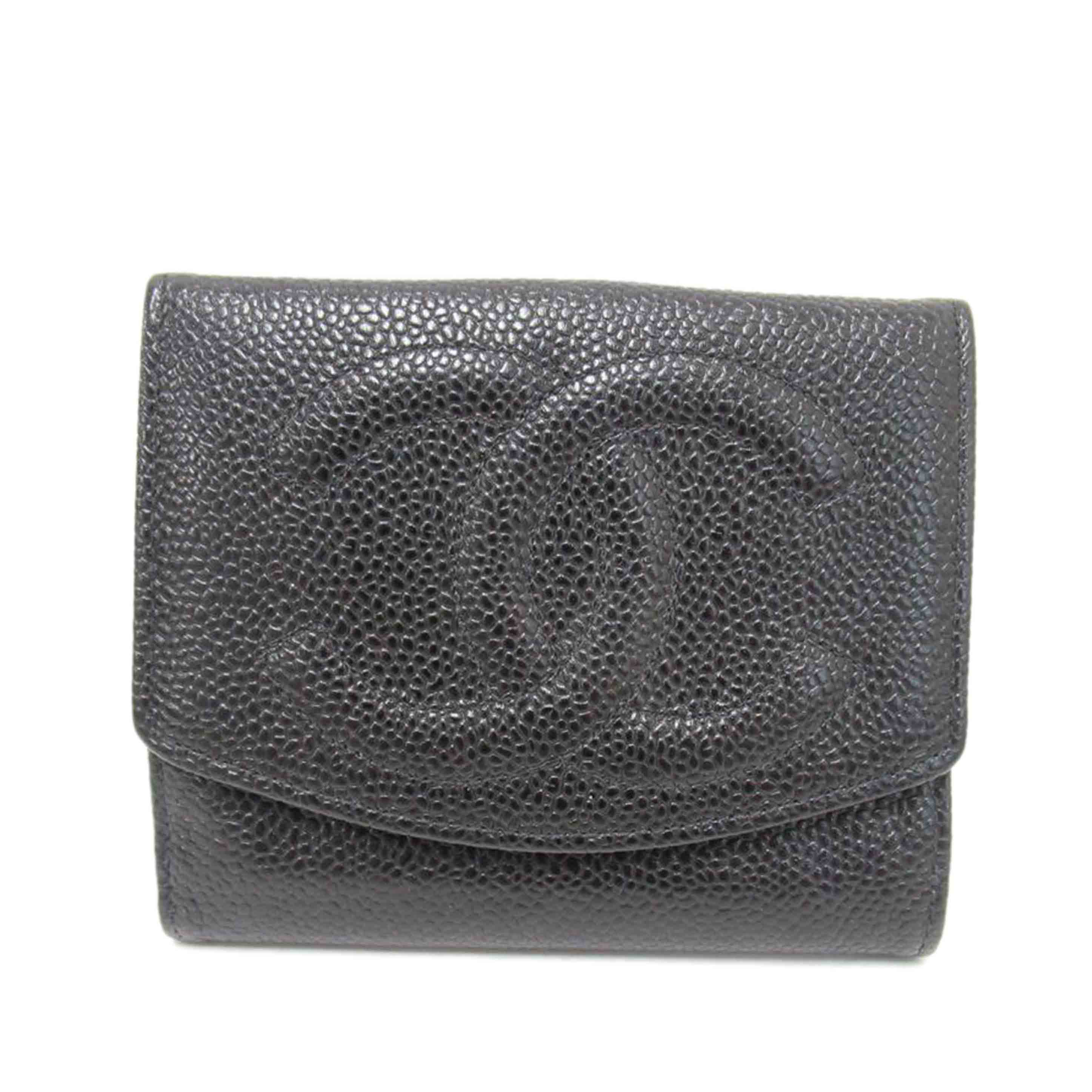 CHANEL/Wホック財布//565****/ABランク/63