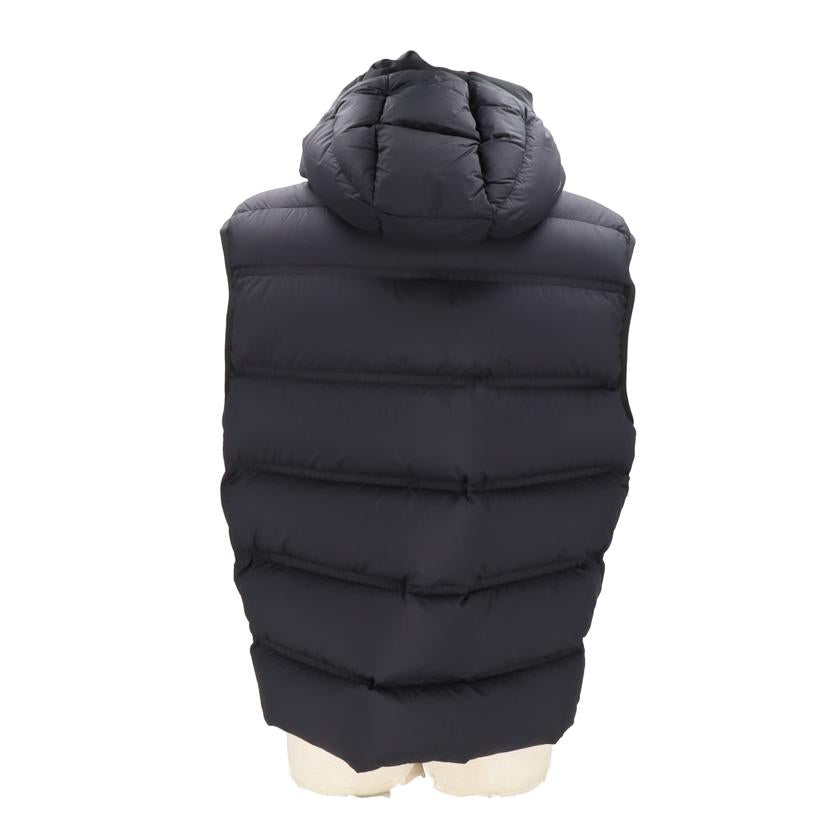 MONCLER モンクレール/TAMEGAメンズリフレクターロゴフードダウンベスト／ブラック/120911A00178 596K7//RFID/Sランク/24