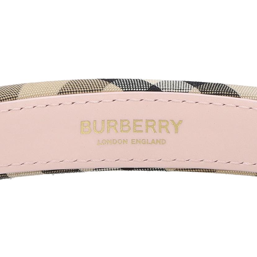 BURBERRY バーバリー/ノバチェックカチューシャ/8034277 1//Aランク/24