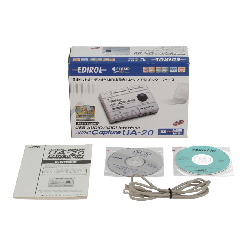 EDIROL　Roland エディロル ローランド　/USBオーディオインターフェース/UA-20//0868119ZS51754/Bランク/70