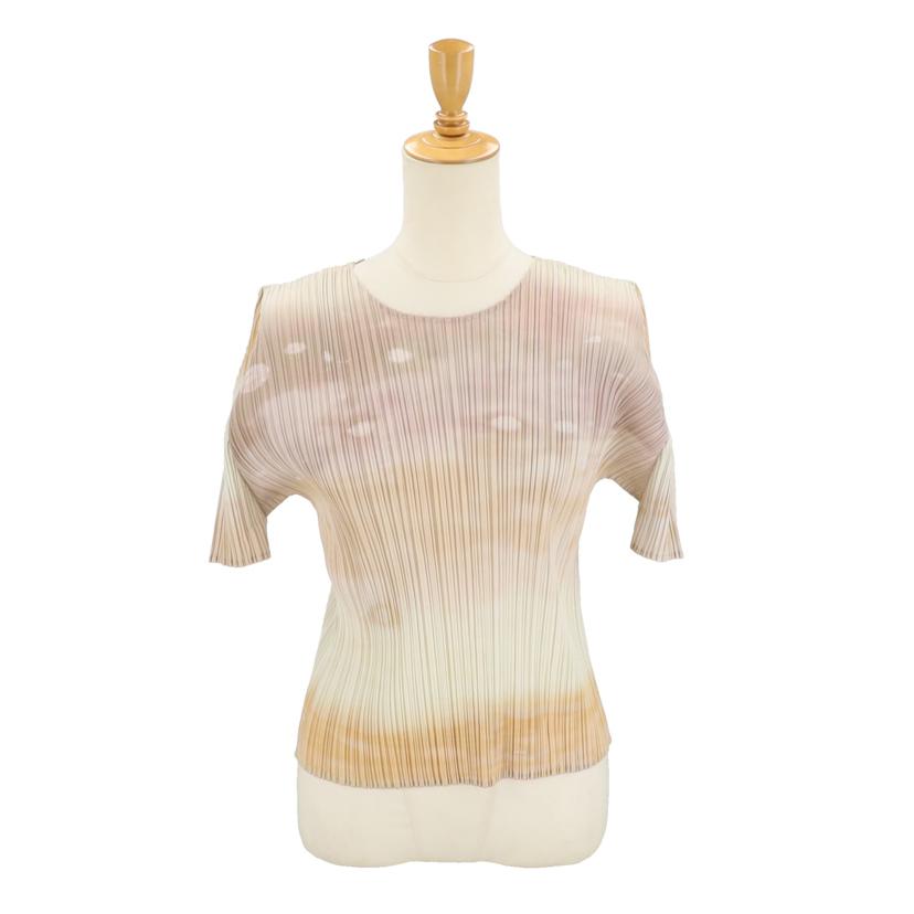 ISSEY MIYAKE/PLEATS PLEASE SEA BUBLLE カットソー/PP61JK712//ｻｲｽﾞ:3/Aランク/91