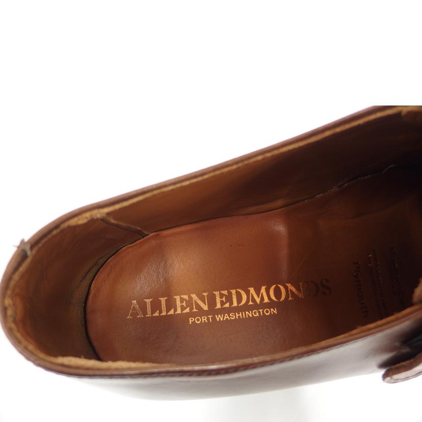 Allen　Edmonds アレン・エドモンズ/シングルモンクストラップシューズ／ブラウン/D3875//ABランク/82