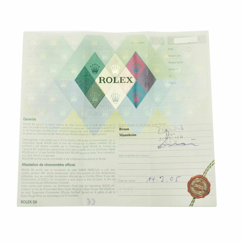 ROLEX ロレックス/デイトジャスト／シルバー文字盤/16200//F79****/Aランク/75