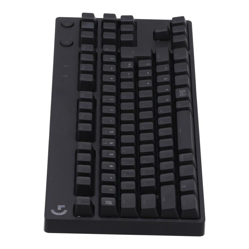 Logicool ロジクール　/ゲーミングキーボード／PRO　X/G-PKB-002 青軸//2204MR308269/Bランク/77