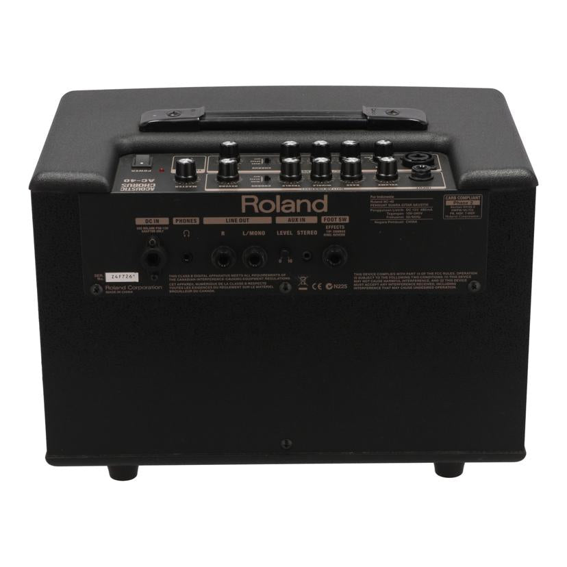 Roland ローランド　/アコースティック用ギターアンプ/AC-40 Acoustic Chorus//Z4F7261/Bランク/69