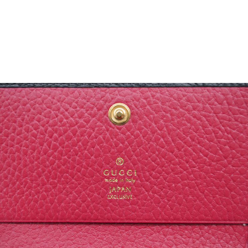 GUCCI グッチ/ダブルGカードケース／ブラック/739525//218*/Sランク/89