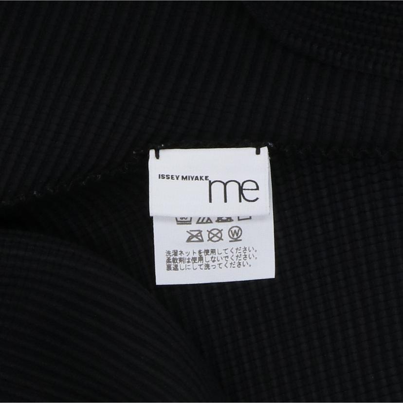 ISSEY MIYAKE/me ワッフルオーバーサイズカットソー/ブラック/MI61FJ054//ｻｲｽﾞ:F/Aランク/91