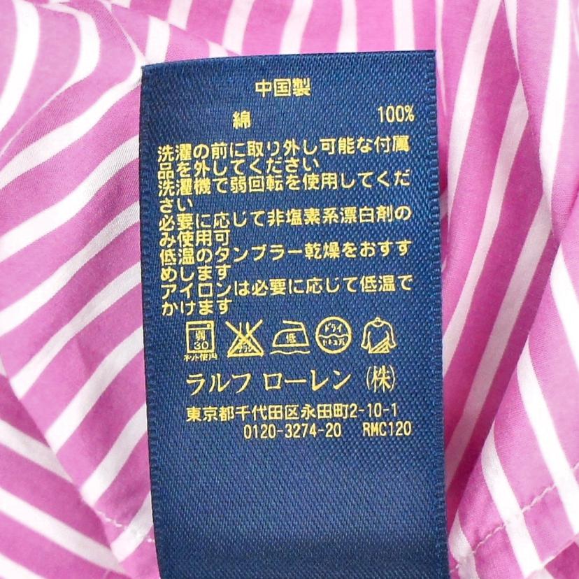 POLO　RALPH　LAUREN ポロラルフローレン/長袖ワンピース／ストライプ//ABランク/94