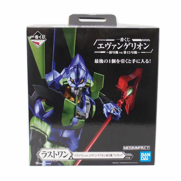 BANDAI バンダイ/エヴァンゲリオン初号機　ラストワンver．　「一番くじ　エヴァンゲリオン～初号機vs第13号機～」　MEGAIMPACT　ラストワン賞　フィギュア//Sランク/69