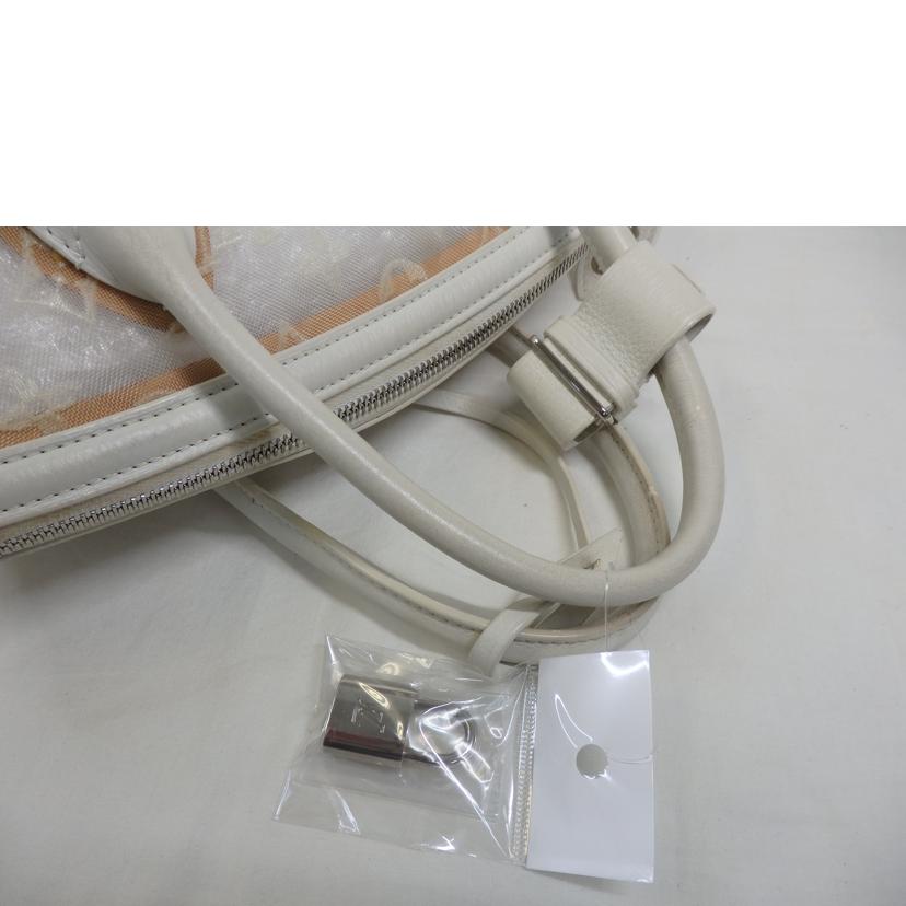 LV ルイヴィトン/トランスペアレンス／ロックイット／レースシースルー／ホワイト/M40699//FO0***/ABランク/84