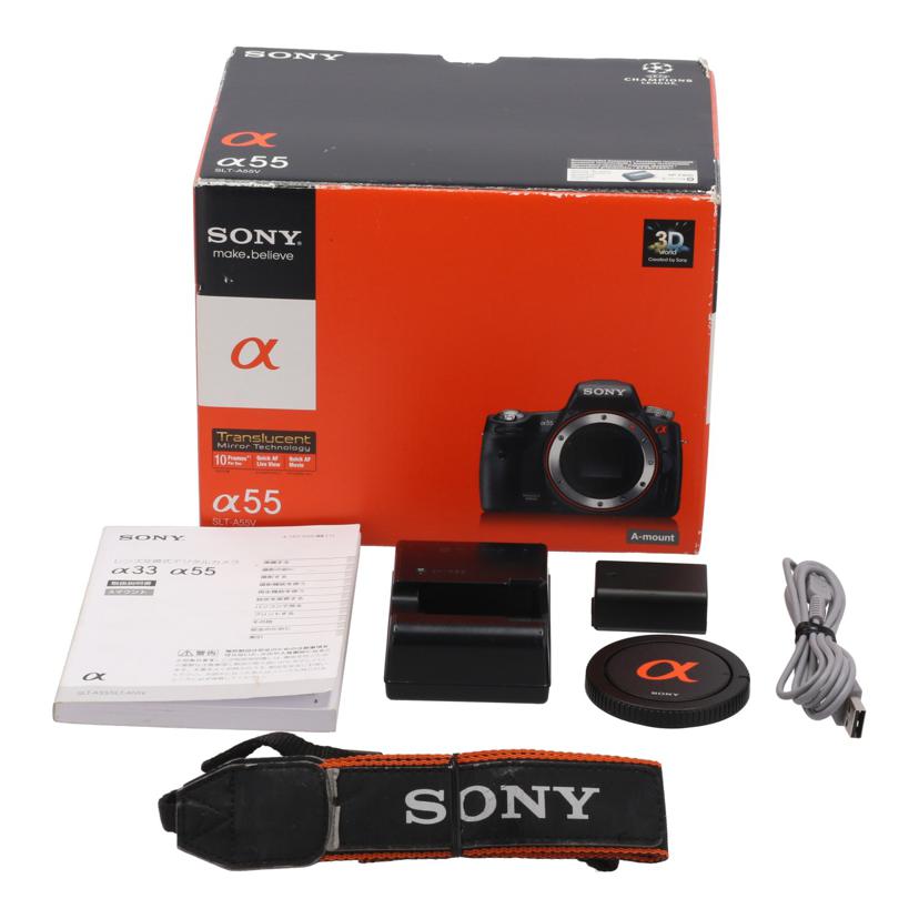 SONY ソニー/デジタル一眼/α55 SLT-A55V ボディ//s0100116846/Bランク/40