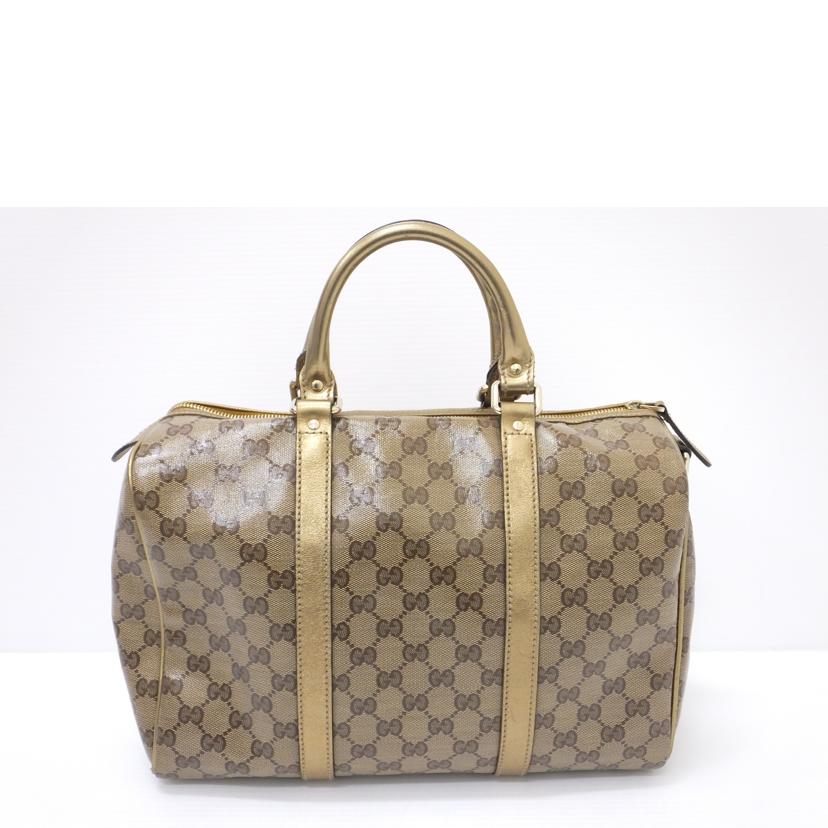 GUCCI グッチ/GGクリスタルミニボストンバッグ/193603//001***/Bランク/88