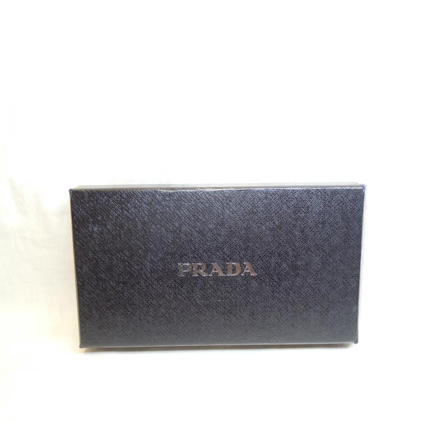 PRADA/ナイロンサフィアーノレザー/ロングフラップウォレット/1M1132//164/Aランク/92