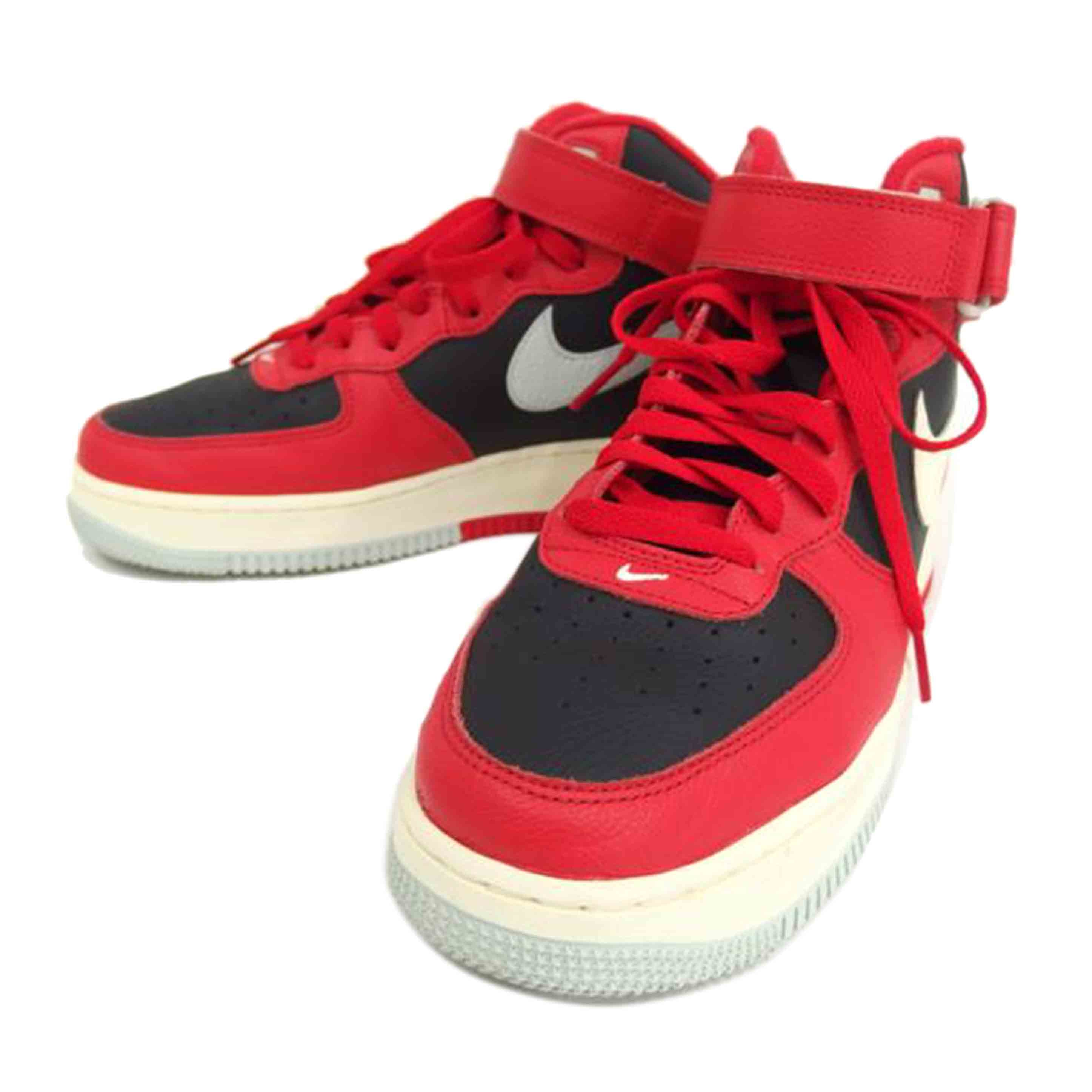 NIKE ナイキ/AIR　FORCE1　MID　SPlit　Black／Red/DZ2554-001//BCランク/82