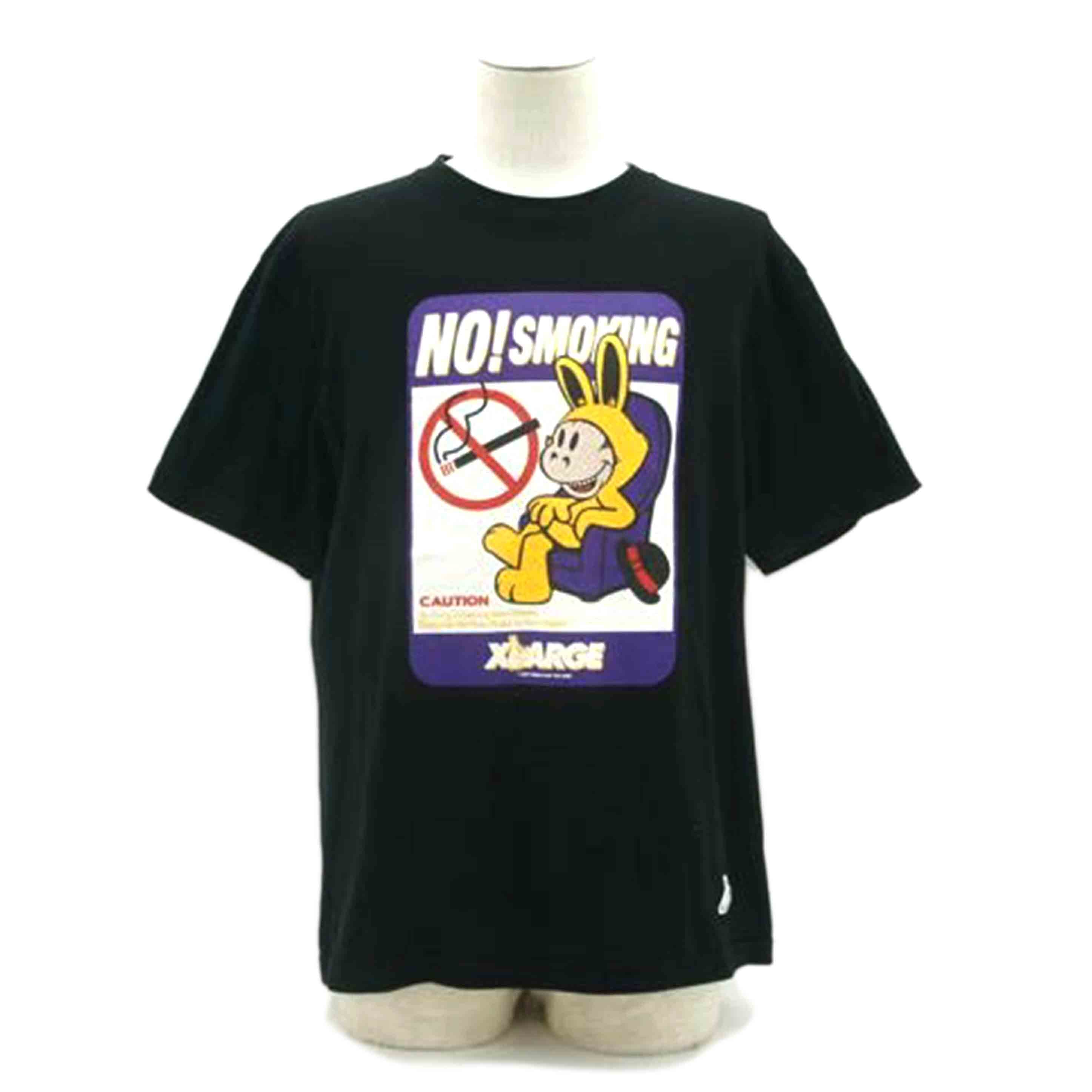 X－LARGE×＃FR2 エクストララージ×エフアールツー/NO！SMOKING　Tシャツ//Aランク/09