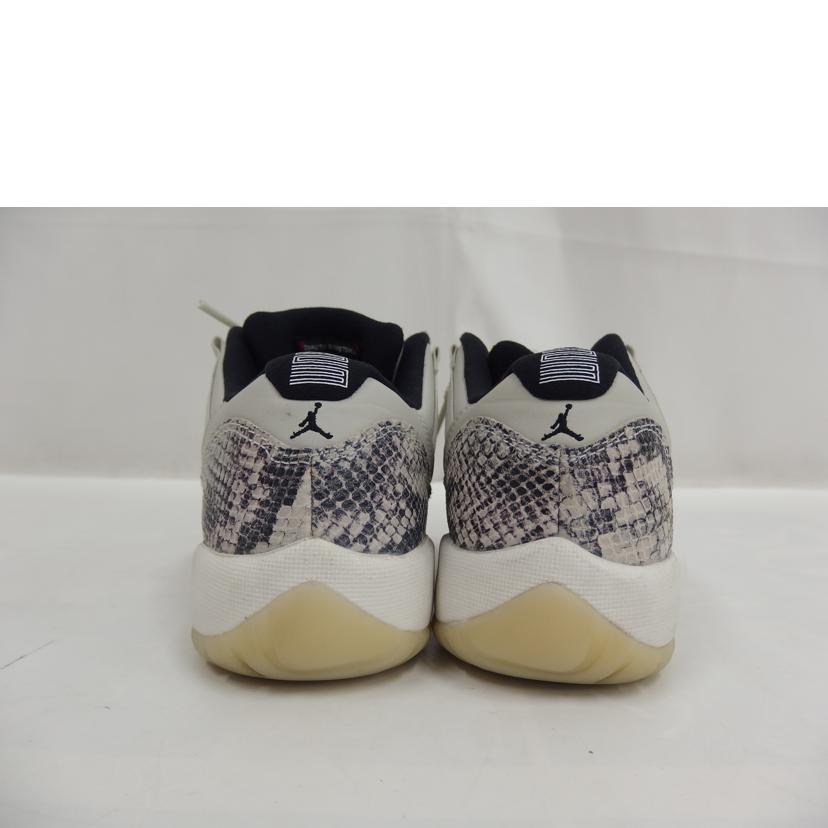 NIKE ナイキ/GS　AIR　JORDAN　11　RETRO　LOW　SNAKE　LIGHT　BONE/CD6847-002//Bランク/82