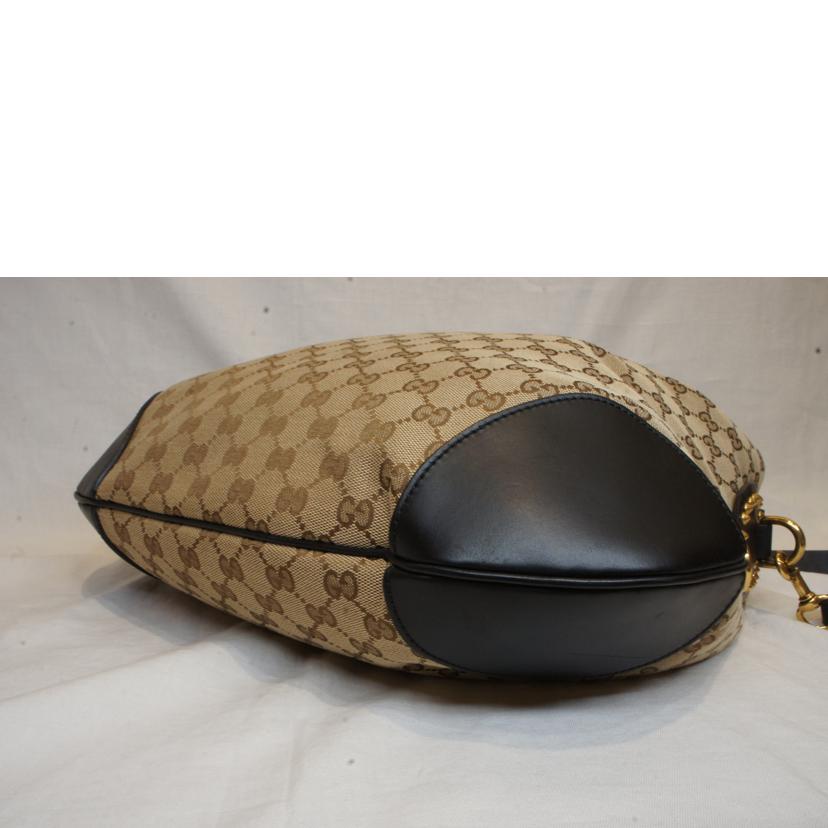 GUCCI グッチ/ホースビットレザーショルダーバッグ/268747//498***/Aランク/92