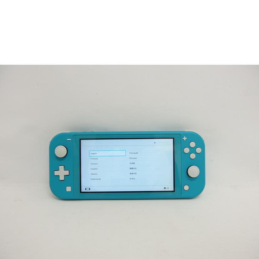 NINTENDO 任天堂/Switch　Lite　ターコイズ/HDH-S-BAZAA//XJJ10013416729/Bランク/04