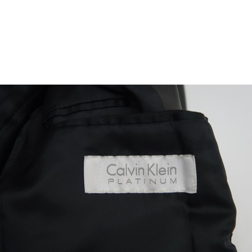 CalvinKlein　PLATINUM カルバンクラインプラティナム/レザージャケット//Aランク/24