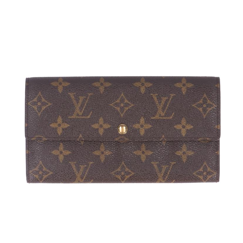 LOUIS　VUITTON ルイヴィトン/ポルトモネ・クレディ／モノグラム/M61725//TH1***/ABランク/01