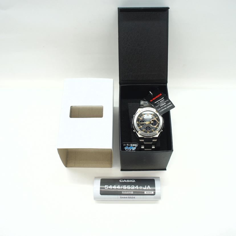 CASIO カシオ/G-SHOCK/G-STEEL/電波ソーラー/GST-W110D-1A9JF//002*****/SAランク/22