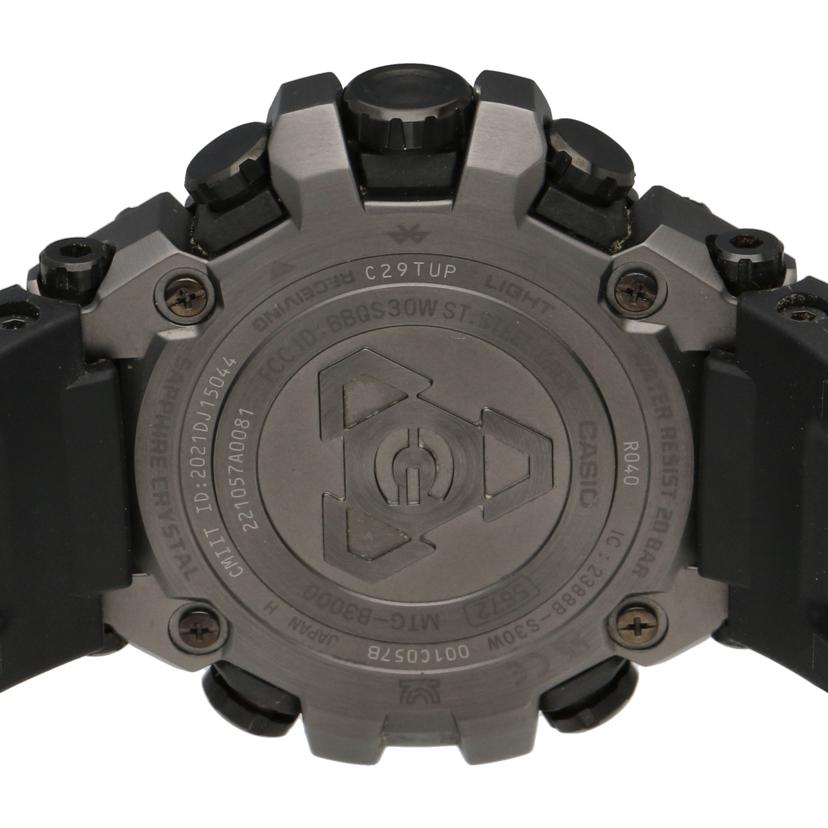 CASIO カシオ/G－SHOCK／MT－G／電波ソーラー×スマホリンク/MTG-B3000-1AJF//001*****/SAランク/06
