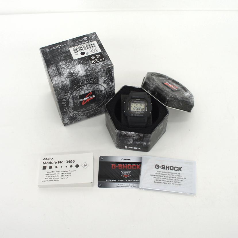 CASIO カシオ/G－SHOCK／電波ソーラー／海外モデル/GW-5000U-1ER//201*****/SAランク/78