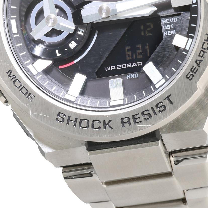 CASIO カシオ/G-SHOCK/G-STEEL/ソーラー×スマホリンク/GST-B500D-1AJF//003*****/Aランク/40