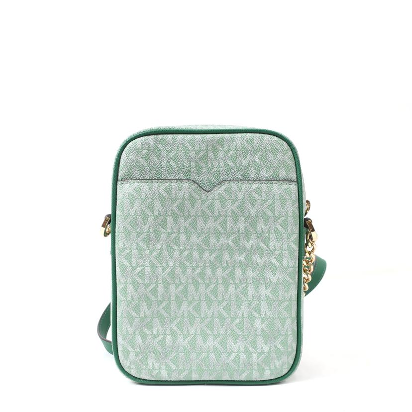 MICHAEL　KORS マイケルコース/チェーンショルダーバッグ　グリーン/35F1GTVC2B//Aランク/65