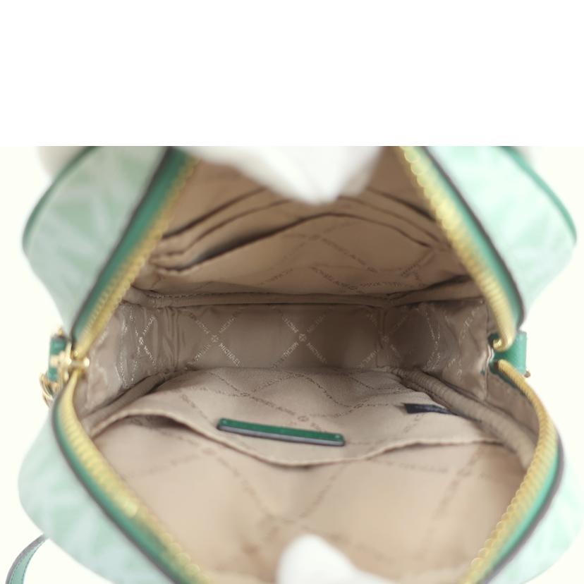 MICHAEL　KORS マイケルコース/チェーンショルダーバッグ　グリーン/35F1GTVC2B//Aランク/65